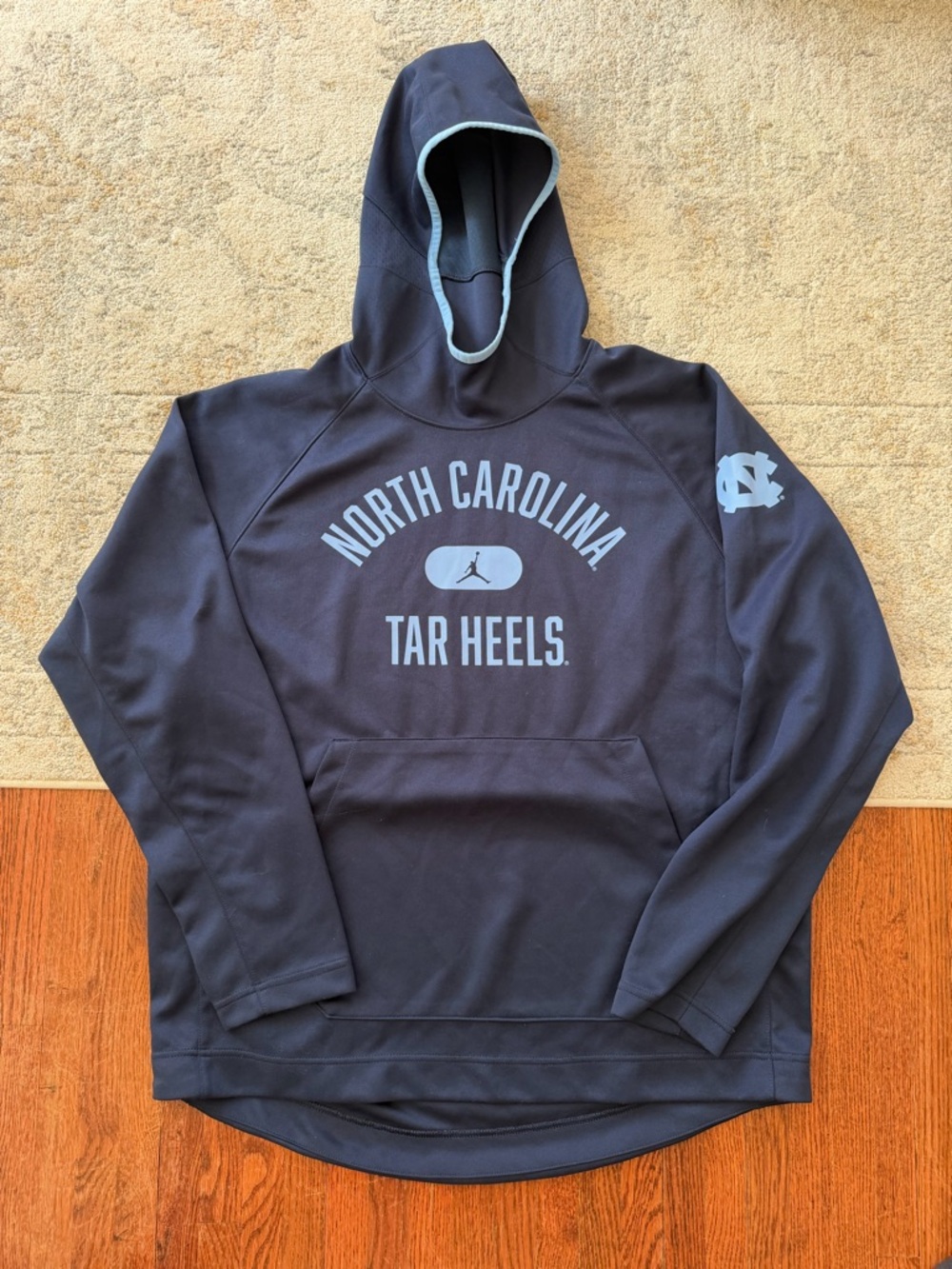 UNC Tar Heels Jordan College Dri-FIT Hoodie - Men’s XL - Navy ⭐️Excellent LN⭐️
